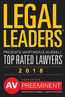 Legal Leaders Top Rated Lawyes badge